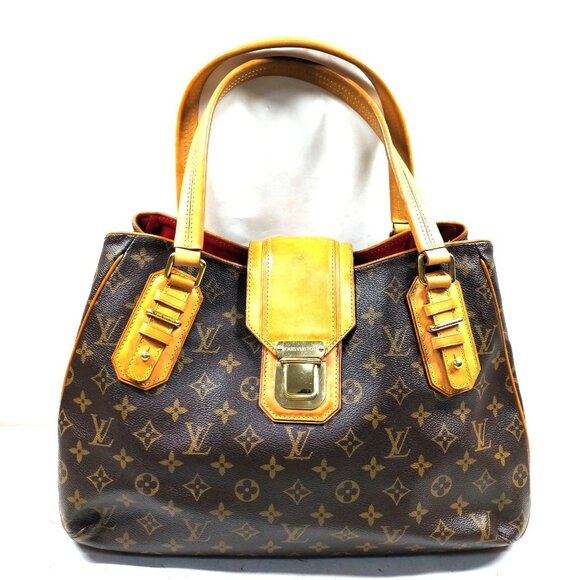 Louis Vuitton LV Tote Bag Greta brown Monogram 745-070525 - Picture 1 of 13